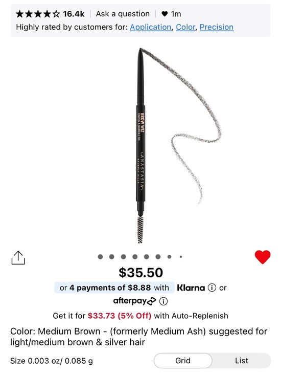 Anastasia Beverly Hills Other - 5 Anastasia Beverly Hills brow pencils 🤎